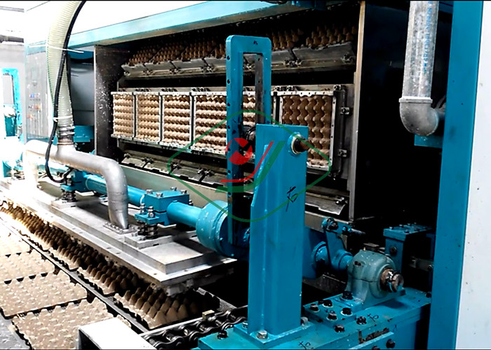 De automatische Van de het Dienbladmachine van het Papierafvalpulp Gevormde Ei van het Eiclamshell Vormende Machines