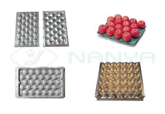 Het stabiele Automatische Gevormde Ei Tray Machine 5000pcs/H van de Papierpulp