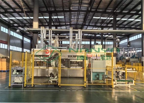 Nanya volledig automatische papierplaat thermoforming machine met robot 220-440V