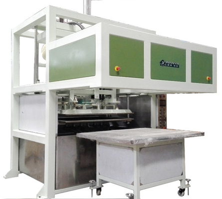 Machines en toestellen voor het maken van halfgeautomatiseerde papieren eierenbakken en eierendozen