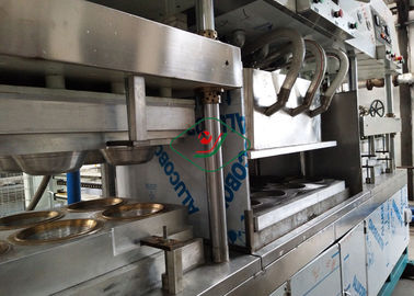 Biologisch afbreekbare Vaatwerk/Document Plaat die tot Machine maken Semi Automatische 1000pcs/h