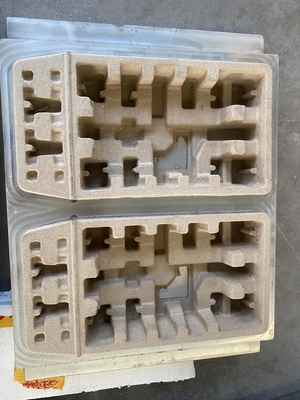 PLC controleerde Automatische Pulp Vormende Machine voor Rekupereerbaar Industrieel Pakket