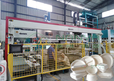 De semi Automatische van het de Machine Biologisch afbreekbare Beschikbare Papier van de Papierpulp Vormende Plaat die van de het Papierpulp Machine maken