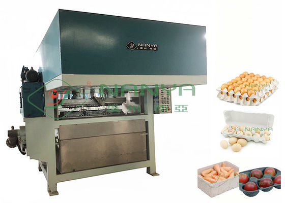2200Pcs/H document Eikarton/de Lijn van Eitray making machine pulp molded