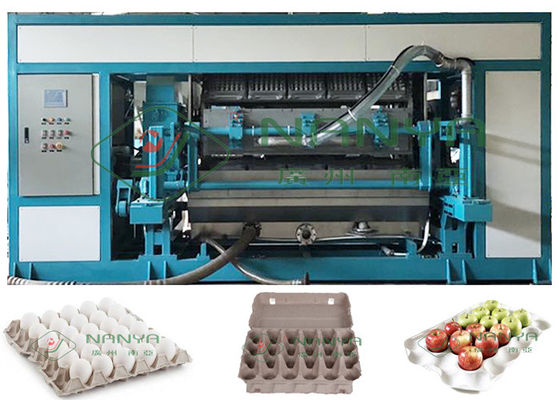 Het stabiele Automatische Gevormde Ei Tray Machine 5000pcs/H van de Papierpulp