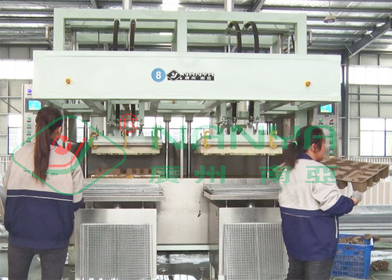 Recyclage papierbak eibak koffiebak schoenenbak geautomatiseerde machines vacuüm adsorptie nieuwe bedrijven vormen