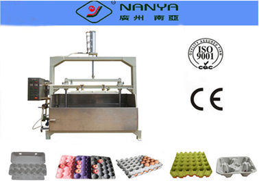 Halfautomatische Gerecycleerde het Dienbladmachine die van de Afvalpulp Fruit/Medisch Dienblad 800Pcs/H maken