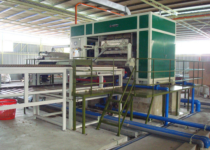 De automatische Machine van het het Eidienblad van het Pulpafgietsel met 6 Lagen Drogende Lijnen 3000pcs per Uur