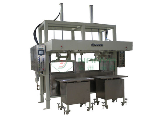 Het dubbele Dienblad die van het Plaat Vergeldende Ei Machine, de Machines van het Pulpafgietsel vormen