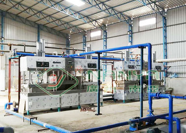 Plaat die van het Eco de Vriendschappelijke Papier tot Machine maken Semi Automatische Pulpvorm Thermoforming