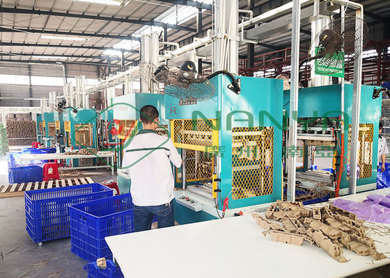 Papierpulp die Hete Pers vormen die Machine voor Eikarton/Kophouder vormen