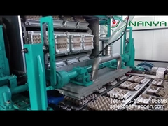 Volautomatische eiertray productielijn / Papierpulp eiertray machine