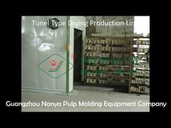 Tunneltype papierpulpdroogproductielijn