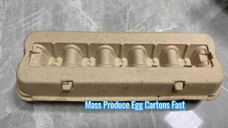 Volautomatische pulpvormmachine voor eierdoos / eierdoosmachine Machine / pulp-eierdoos