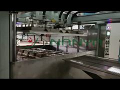 Halfautomatische industriële verpakkingsmachine voor het gieten van pulp/ industriële verpakkingsmachine voor pulpvezel